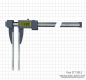 Preview: Digital control caliper, 1000 x 150 mm